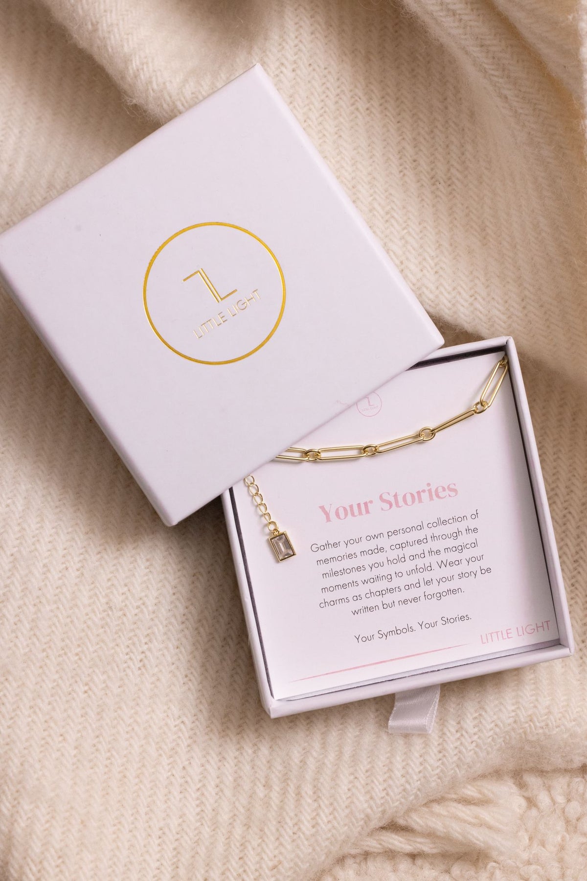YOUR STORIES CHARM BRACELET